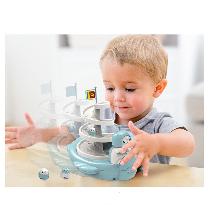 Rail Car Set Car Breakthrough Adventure Puzzle Game Toy