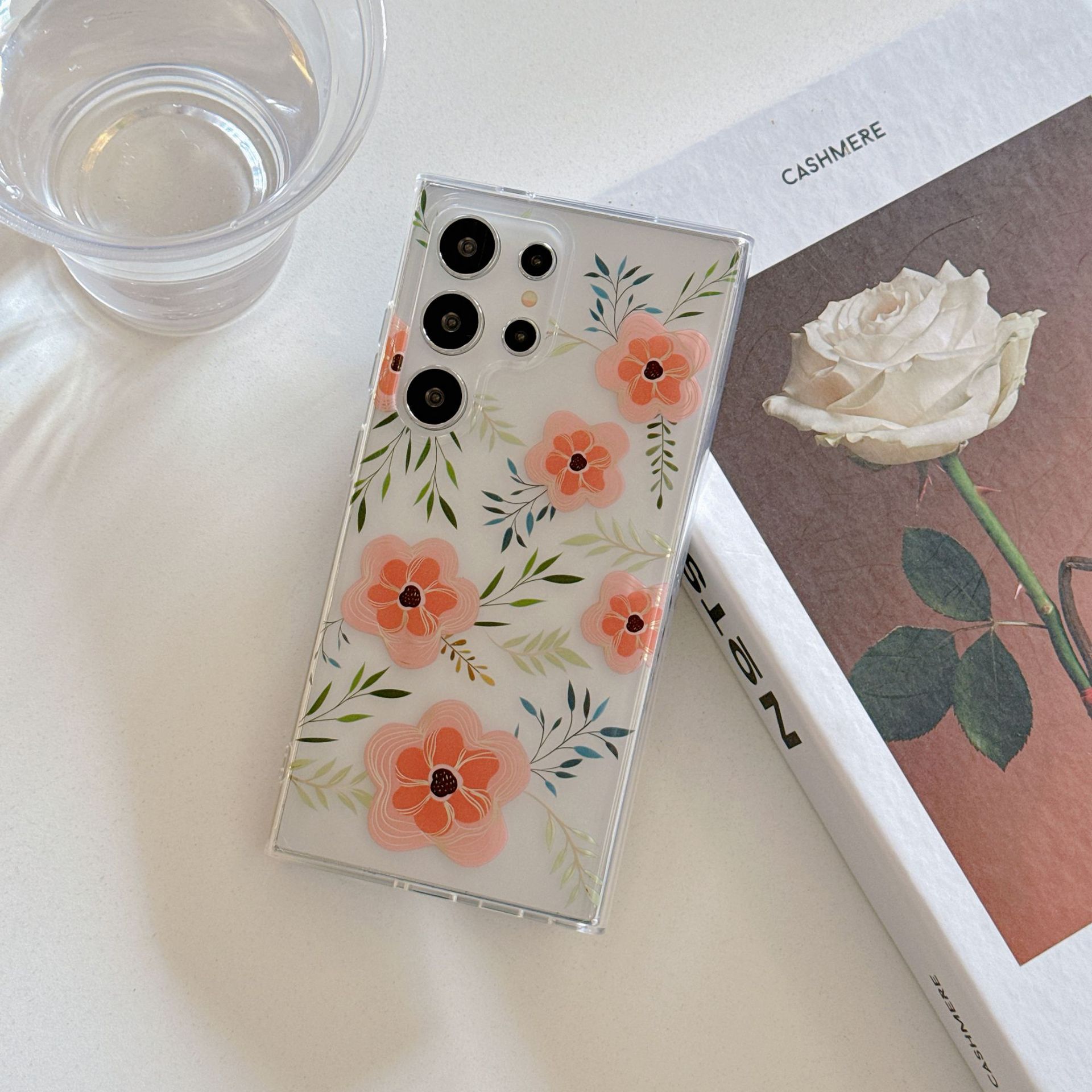 Compatible With The S26 Ultra Floral Phone Case