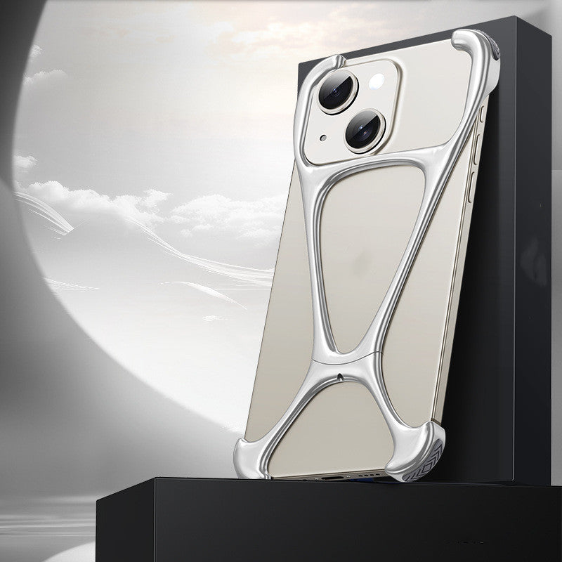 Zinc Alloy Phone Case 15pro Metal Integrated Heat Dissipation Drop-resistant