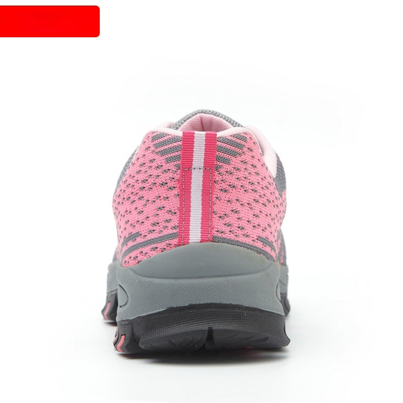 Womens Casual Wear-Resistant Work Shoes With Puncture- And Impact-Resistance Features