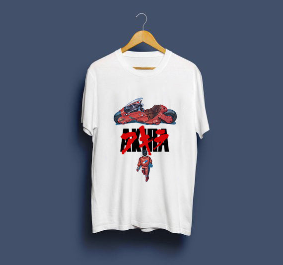 Neo Tokyo Awesome Guys T Shirt Man New Akira The Capsule T-Shirt Japan Anime Custom Tee Company T-shirts For Men