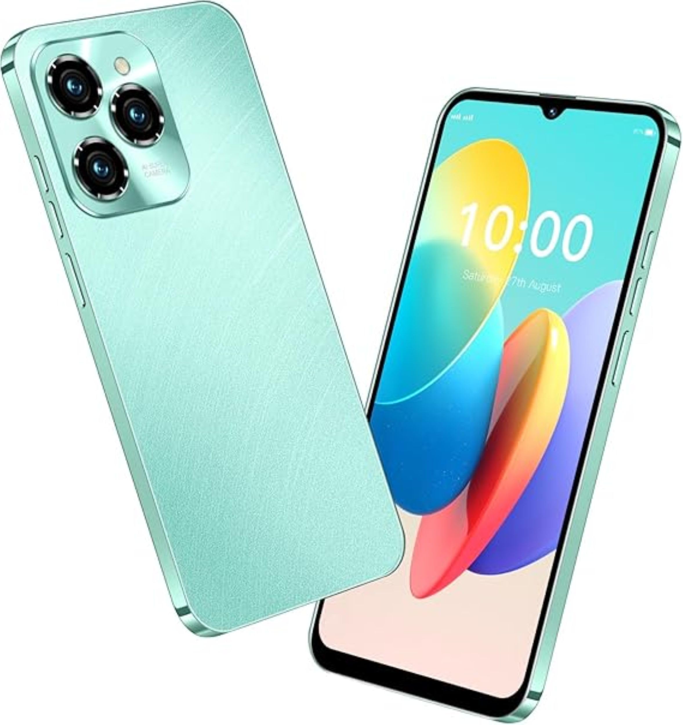 6.3inch HOT40 Unlocked Phone Dual SIM 4G Phone, Android Smartphone 4GB 128GB Rom