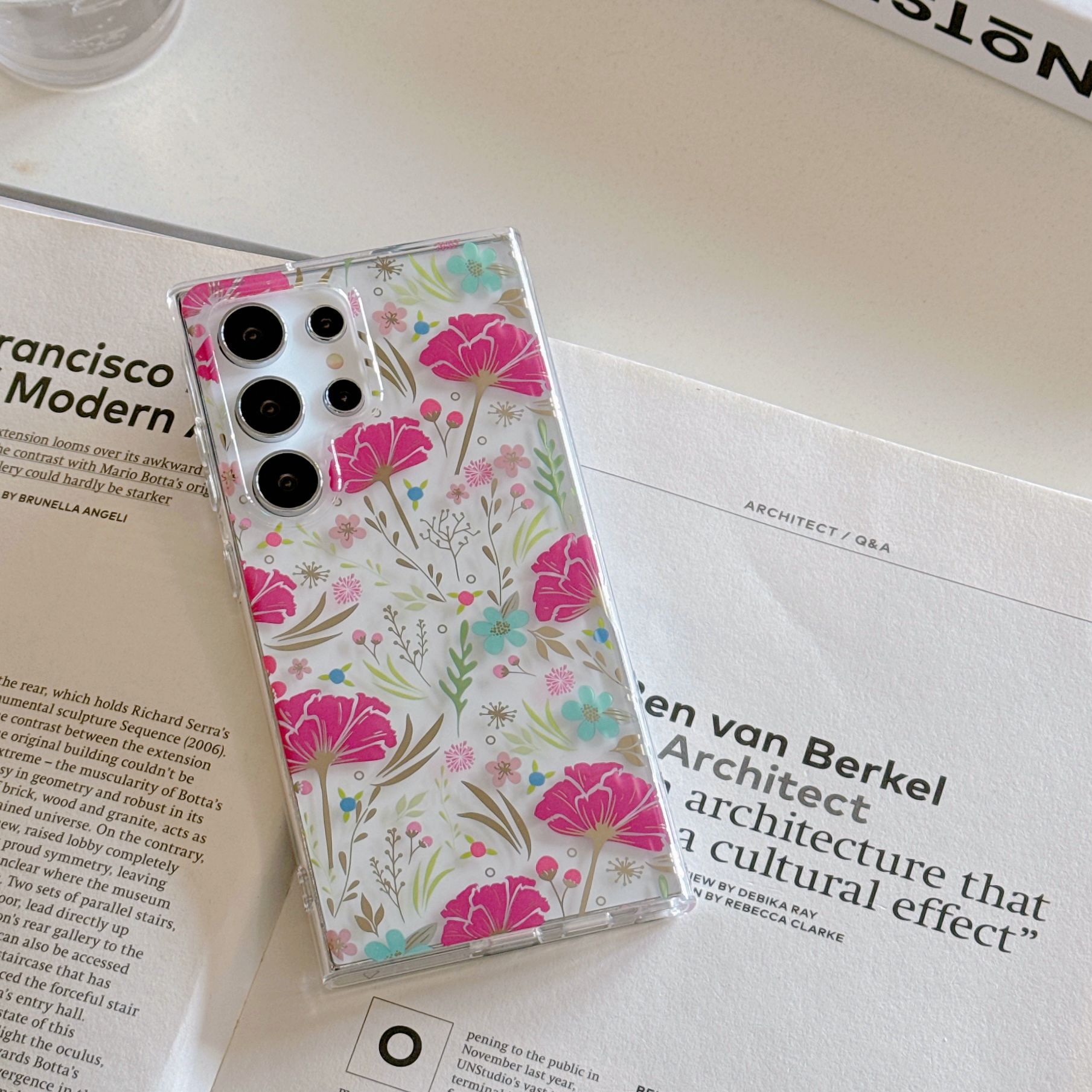 Compatible With The S26 Ultra Floral Phone Case