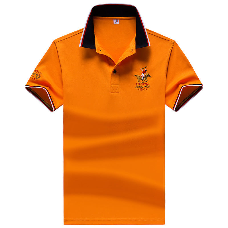 Lapel T-shirt Summer Business Casual Fashion