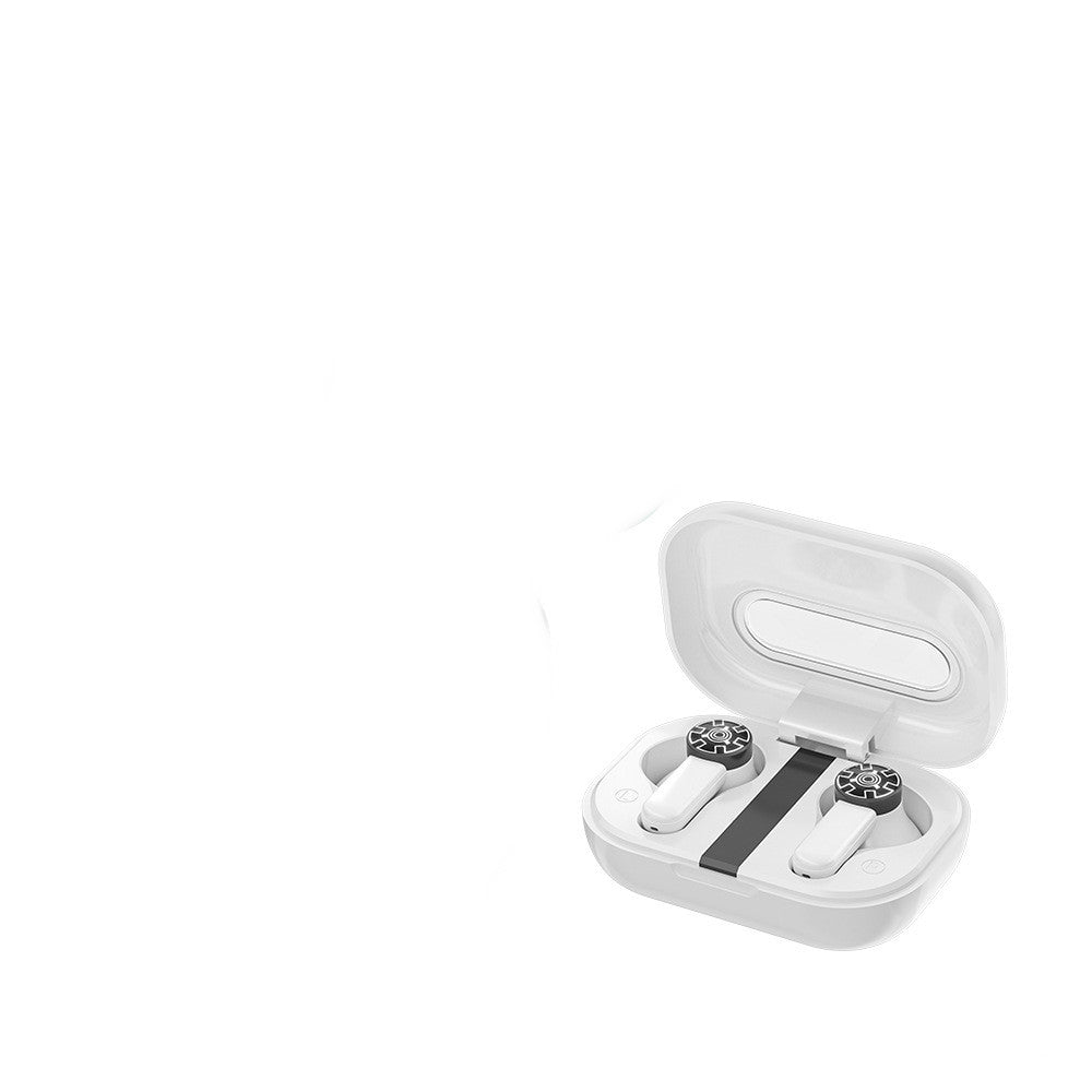 Creative Retro Tape Wireless Bluetooth Headset Half In-ear Long Standby Noise Reduction