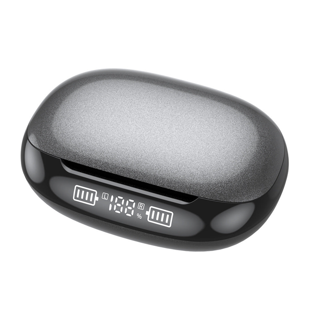 Smart Touch Digital Display Black Technology Ear Movement Into The Ear
