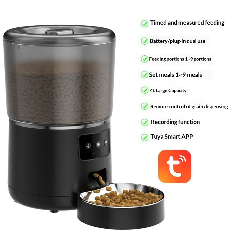 Large-Capacity Gadgeteer Smart App Remote Feeder