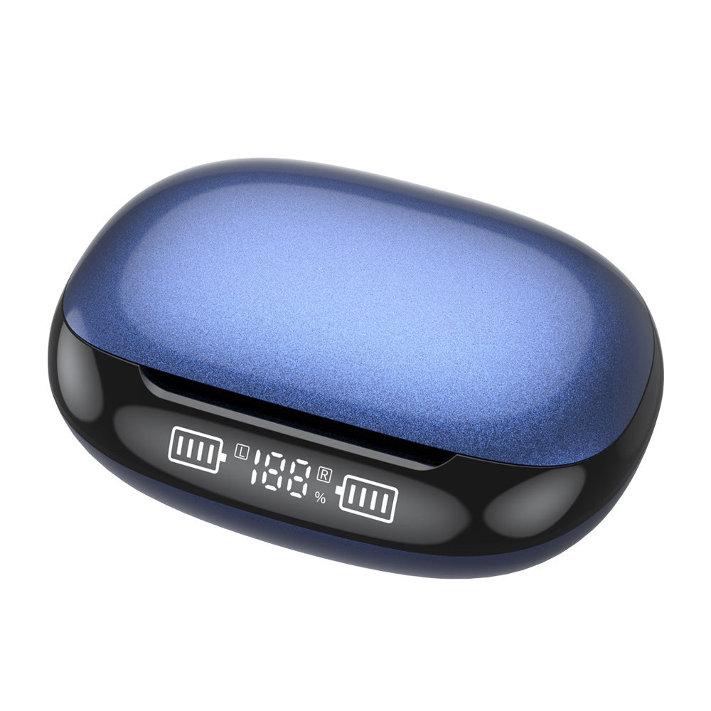 Smart Touch Digital Display Black Technology Ear Movement Into The Ear