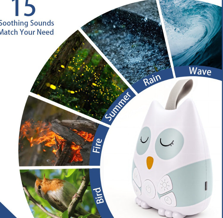 Voice-activated Smart White Noise Device For Sleep Aid Player Toy