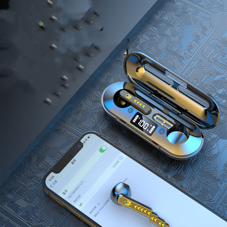 Gaming Semi-in-ear Noise Reduction Digital Display Touch Stereo