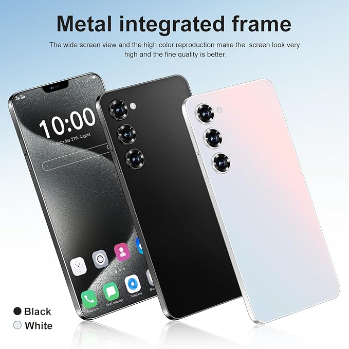 C25 Ultra Cell Phone 5G Unlocked Phone,Smartphone With Tool Pen, Android 15.0 Cell Phone