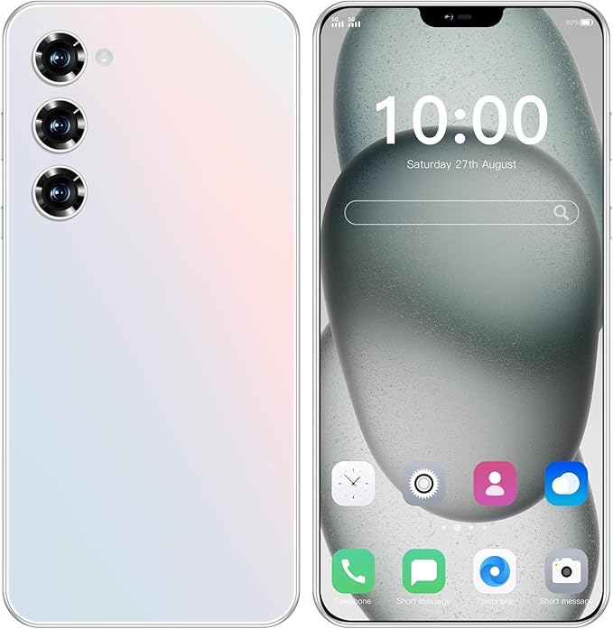 C25 Ultra Cell Phone 5G Unlocked Phone,Smartphone With Tool Pen, Android 15.0 Cell Phone