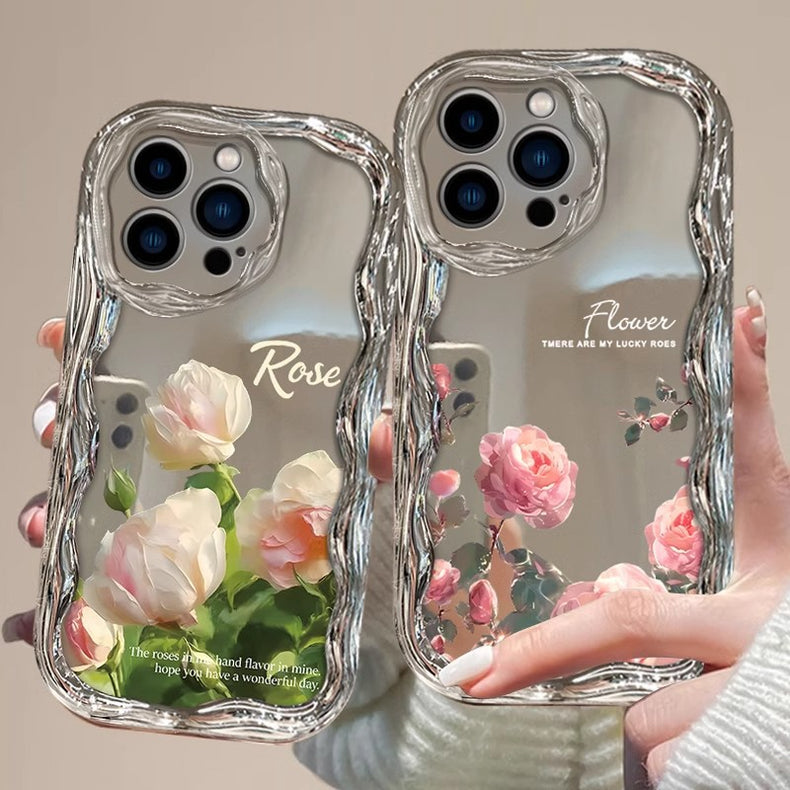 Rose Flower Design Is Suitable Phone Cases