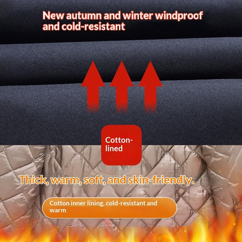 Mens Thickened Graphene Padded Jacket For Fall And Winter