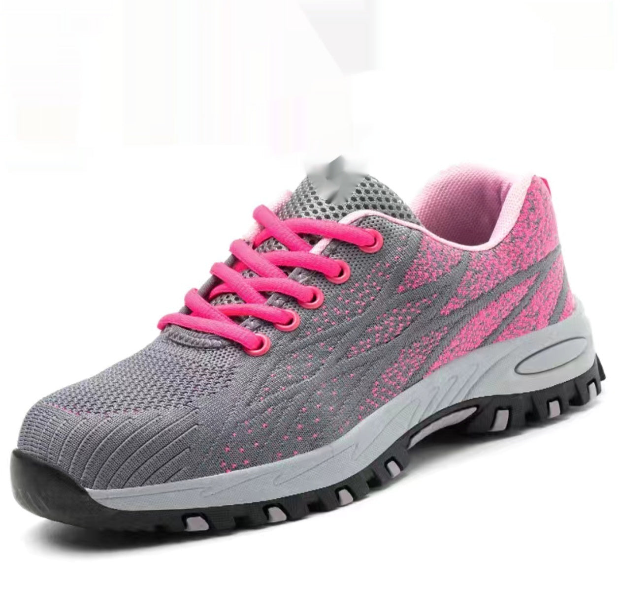 Womens Casual Wear-Resistant Work Shoes With Puncture- And Impact-Resistance Features
