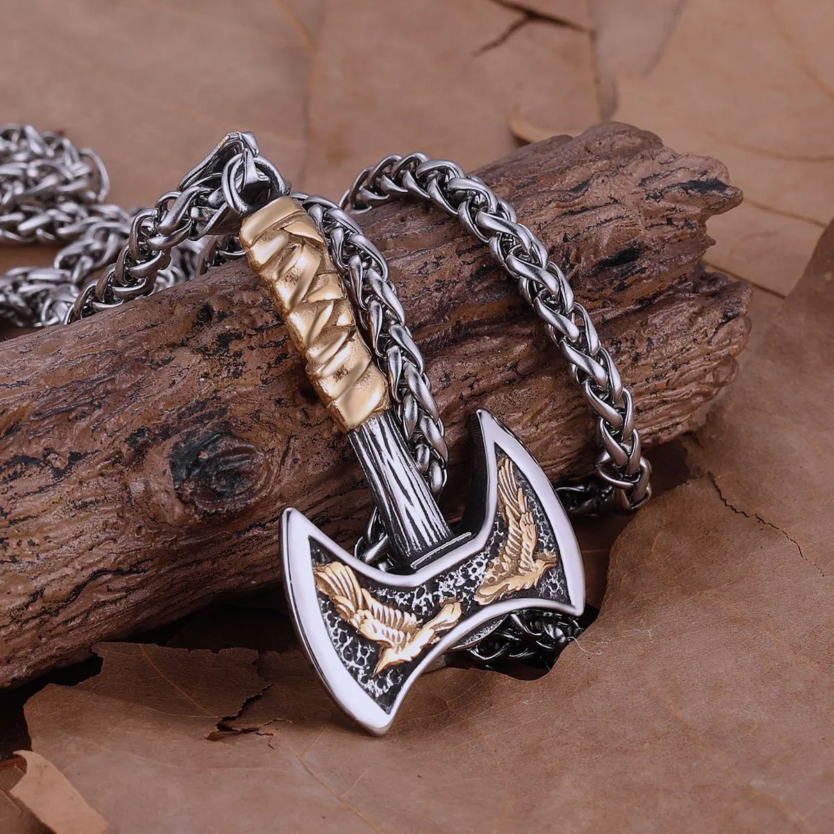 Retro-style Stainless Steel Necklace For Men
