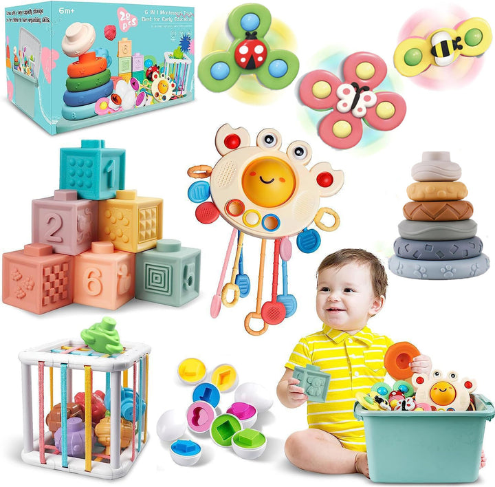 Educational Suit Finger Plastic Rubber Washer Brick Pro Splash Cup Enlightenment Toy In Stock