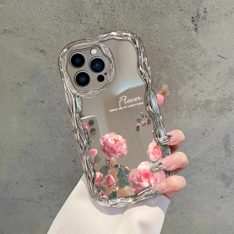 Rose Flower Design Is Suitable Phone Cases