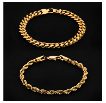 4mm Twisted Rope Silver Plated Ladies Bracelet